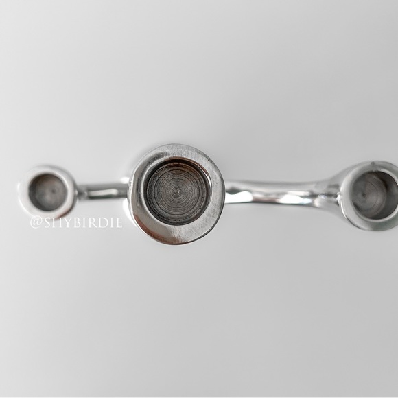 NEW Artisan Crafted Metal Tree Branch Candelabra - Picture 4 of 10